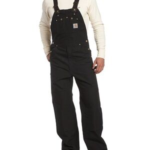 Carhartt men’s overalls R02 BLK